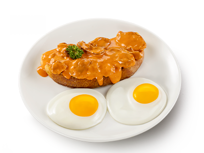 Creamy Chicken Livers & Eggs