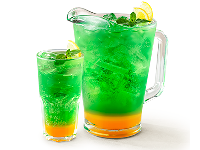 Tropical Soda Mocktail Drink