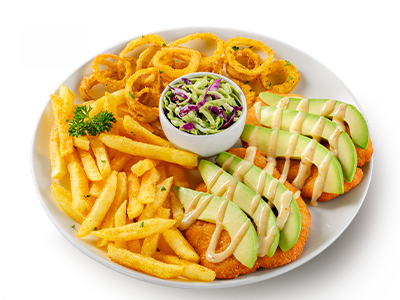 Double Avo<sup>*</sup> Schnitzel